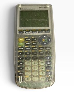 Texas Instruments TI-83 plus silver edition calculator
